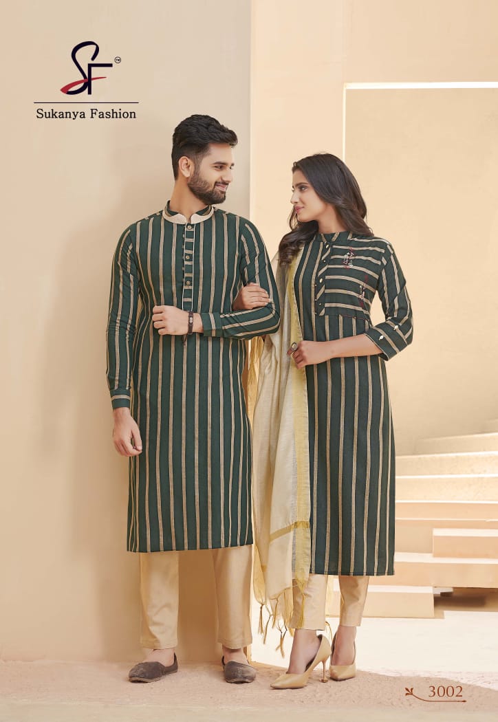 Royal Couple Vol 3 Latest Designer Combo Of Kurtas & Kurtis Online