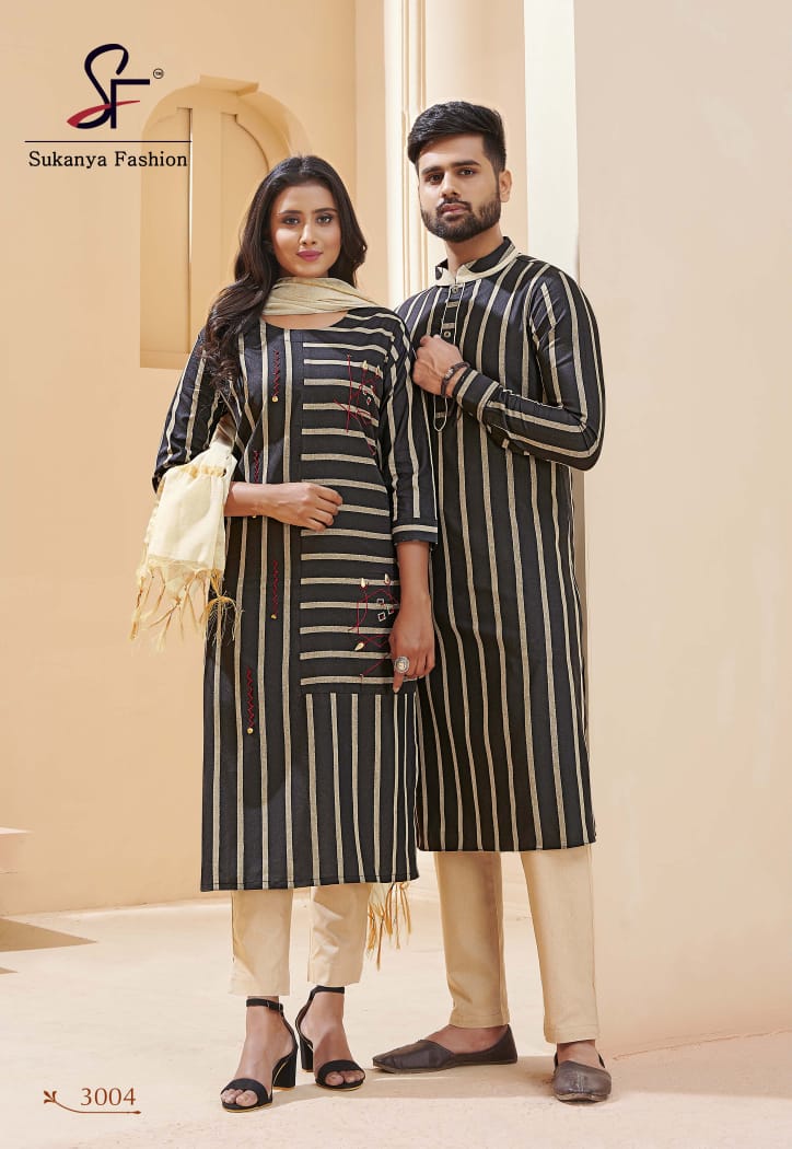 Royal Couple Vol 3 Latest Designer Combo Of Kurtas & Kurtis Online