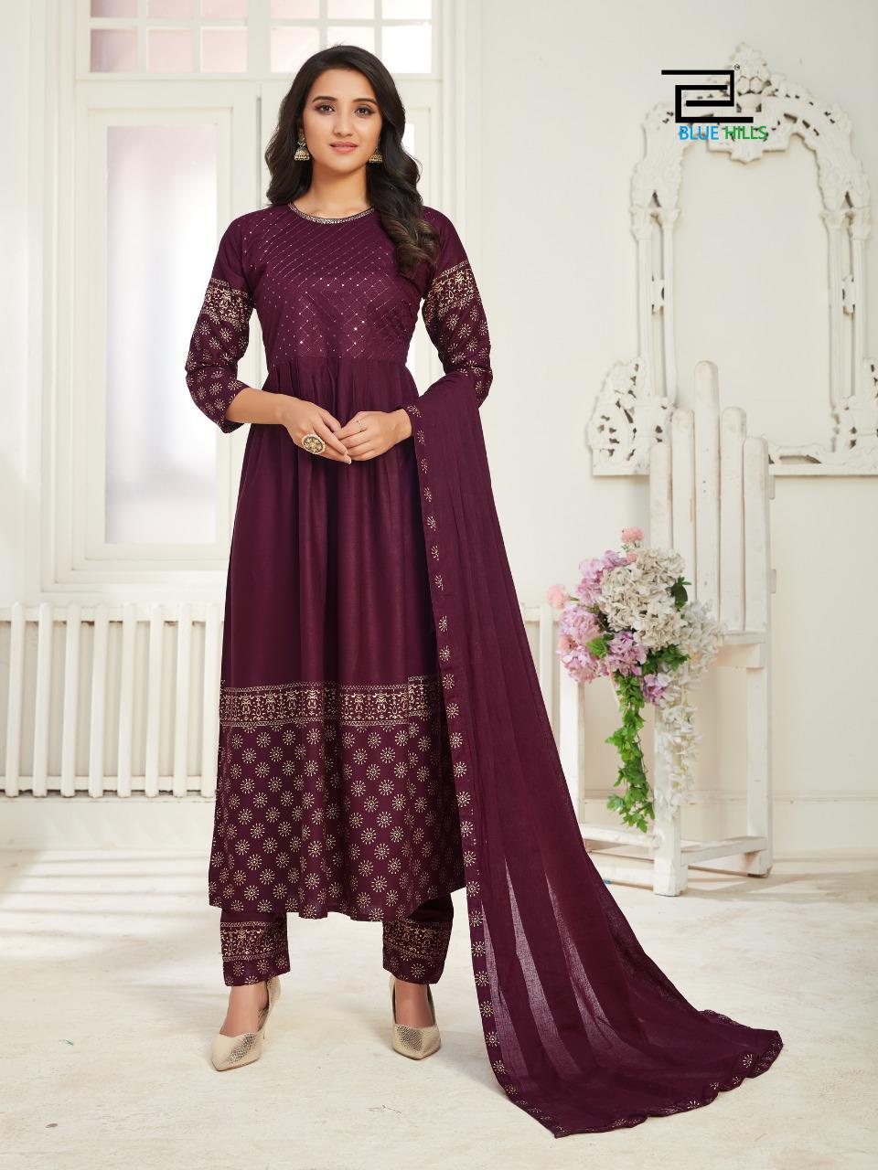 Blue Hills Dholna Vol 1 Buy Latest Designer Anarkali Online