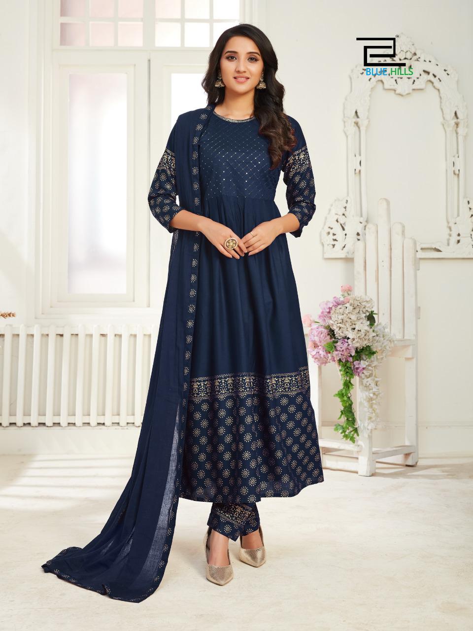 Blue Hills Dholna Vol 1 Buy Latest Designer Anarkali Online
