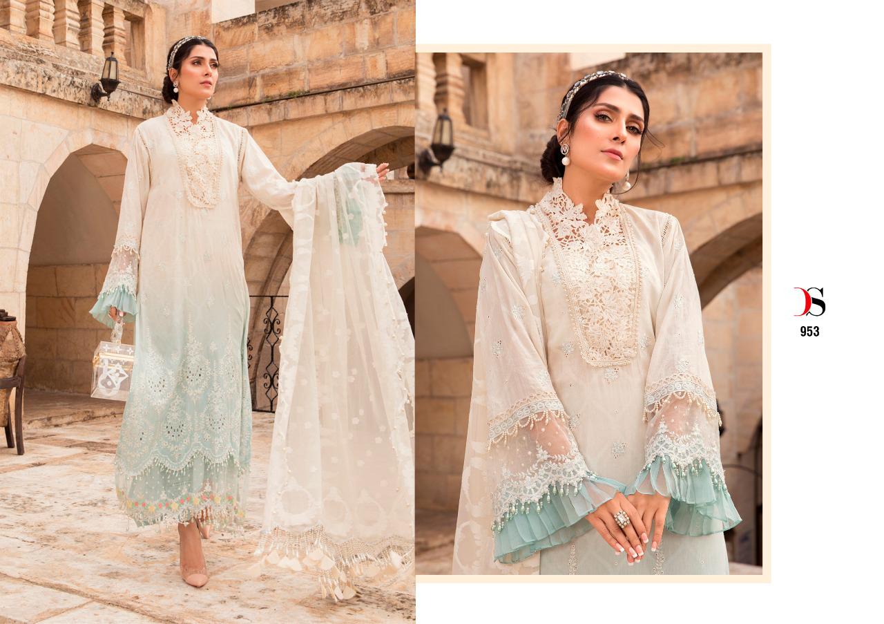 Deepsy Maria B Lawn 2021 Vol  2  Pakistani Lawn Salwar Suits Wholesale In India
