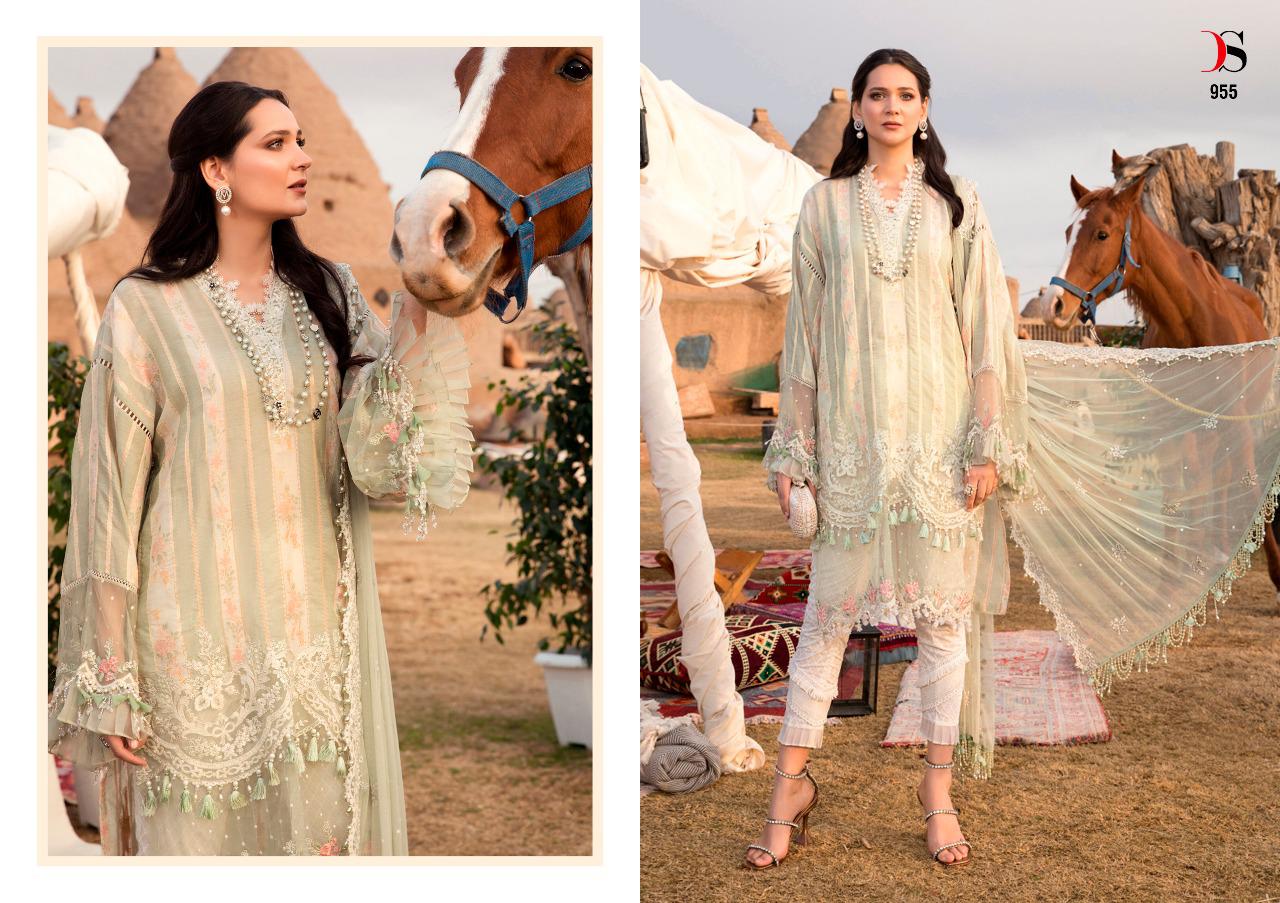 Deepsy Maria B Lawn 2021 Vol  2  Pakistani Lawn Salwar Suits Wholesale In India