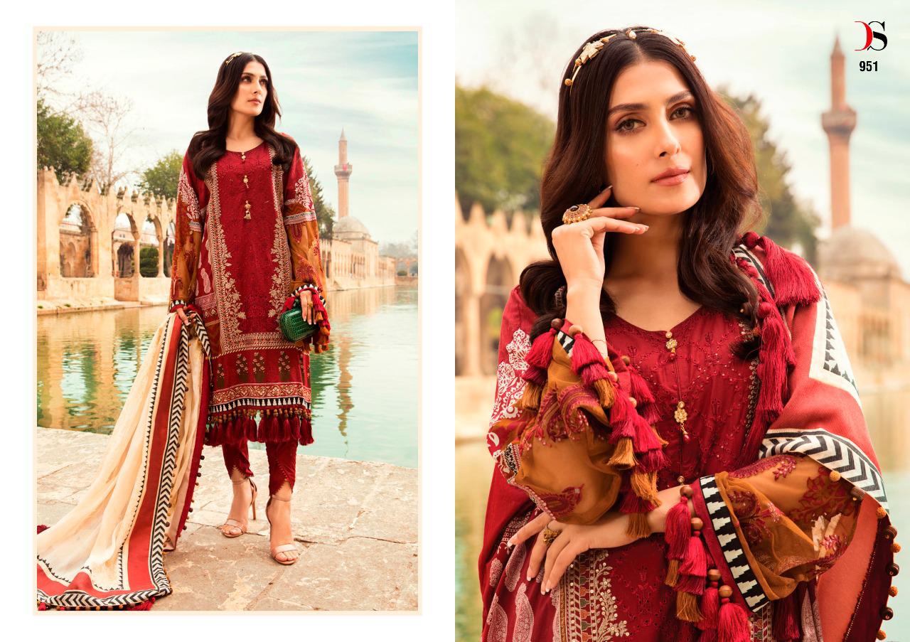 Deepsy Maria B Lawn 2021 Vol  2  Pakistani Lawn Salwar Suits Wholesale In India