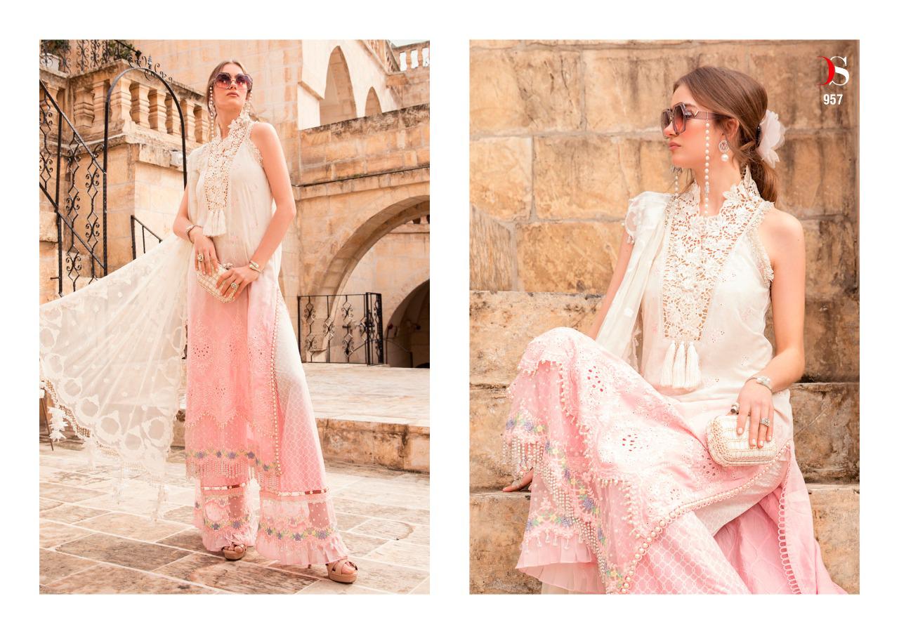 Deepsy Maria B Lawn 2021 Vol  2  Pakistani Lawn Salwar Suits Wholesale In India