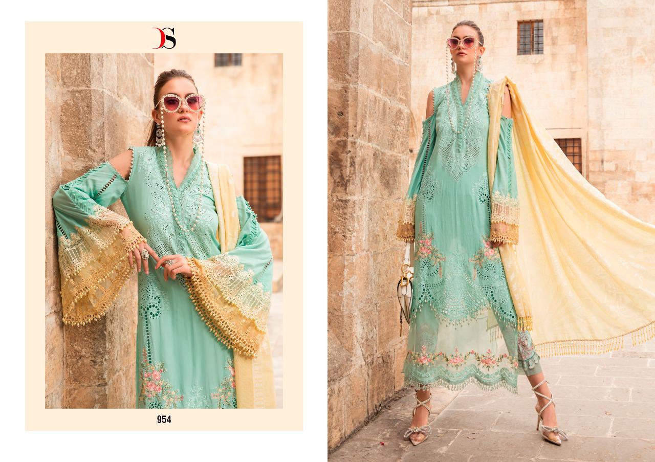 Deepsy Maria B Lawn 2021 Vol  2  Pakistani Lawn Salwar Suits Wholesale In India