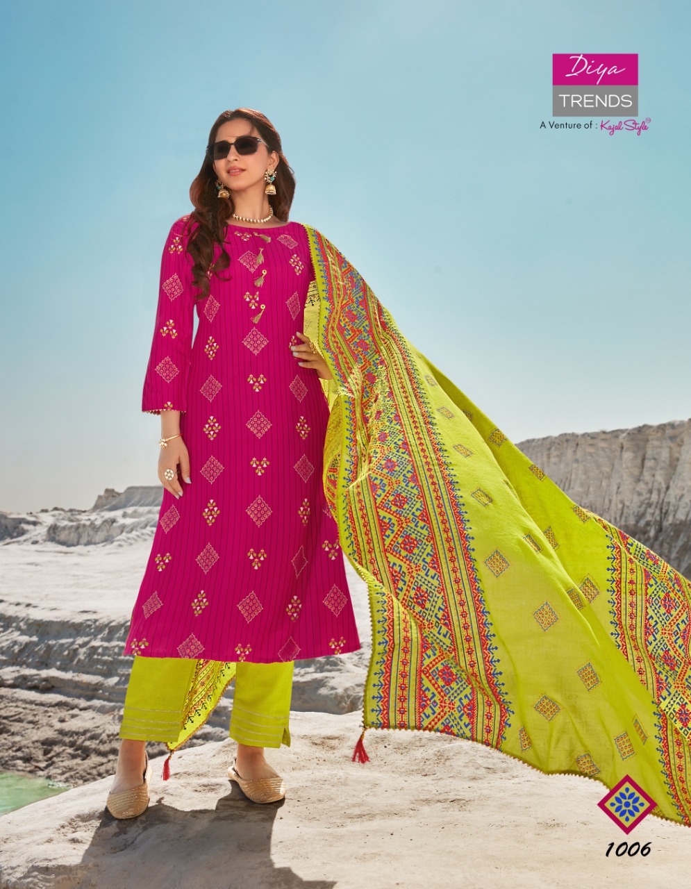 Diya Trends  Dupatta  House Vol 1 Readymade Kurti  Catalogue