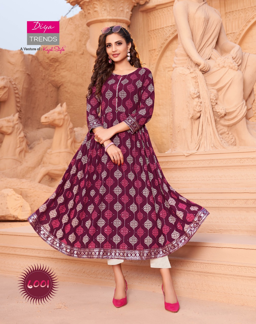 Diya Trends Ethnicity Vol 6 Designer Kurti Buy Branded Online Wholesale Shop