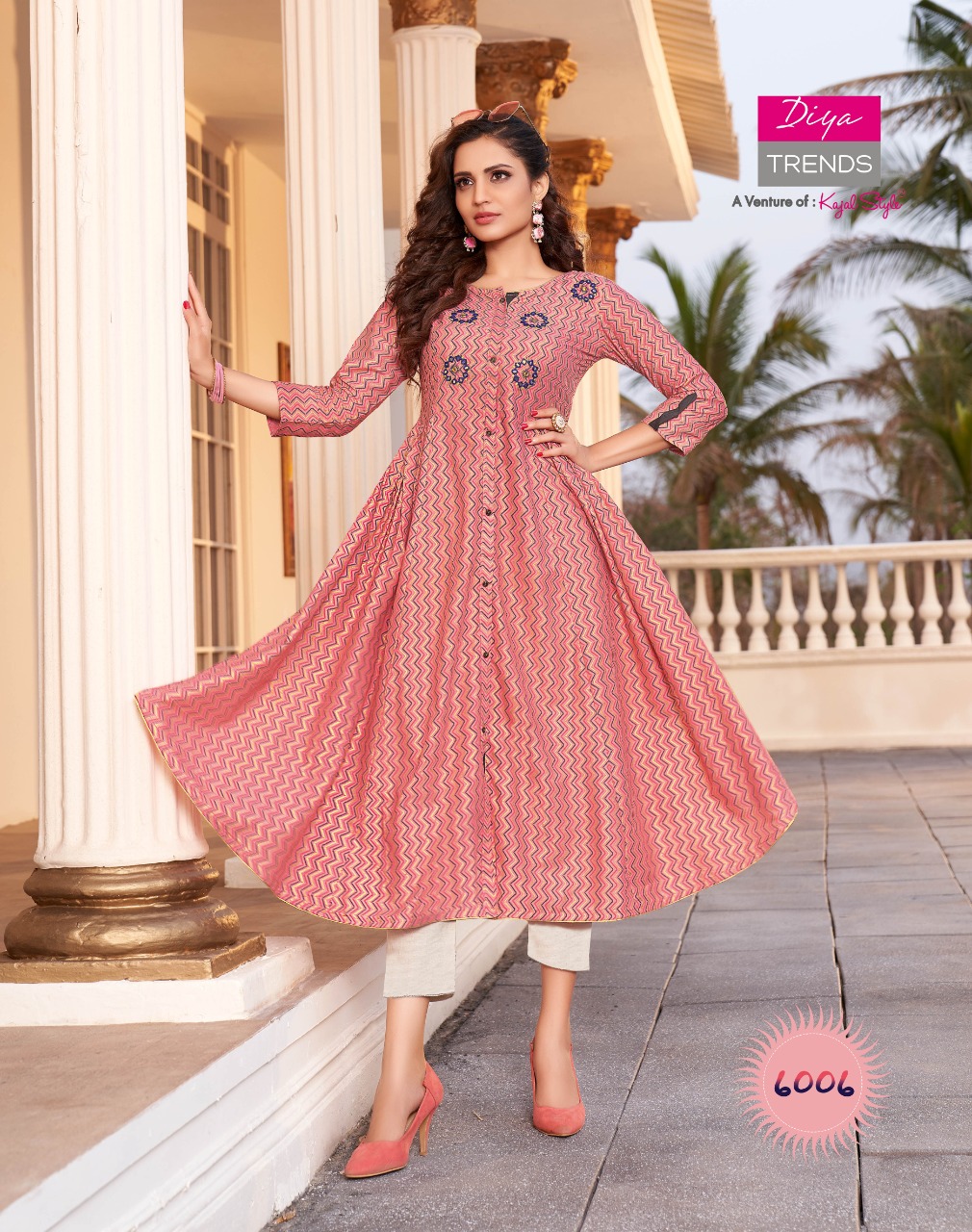 Diya Trends Ethnicity Vol 6 Designer Kurti Buy Branded Online Wholesale Shop