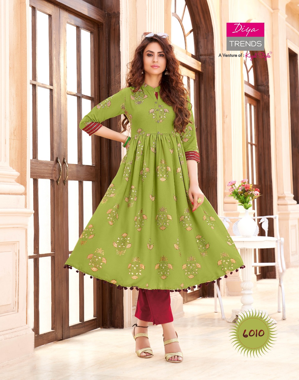 Diya Trends Ethnicity Vol 6 Designer Kurti Buy Branded Online Wholesale Shop