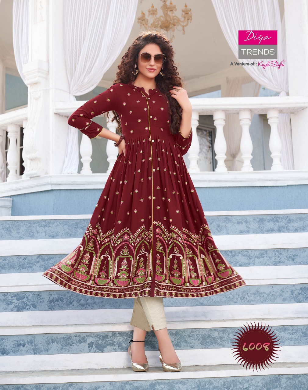 Diya Trends Ethnicity Vol 6 Designer Kurti Buy Branded Online Wholesale Shop