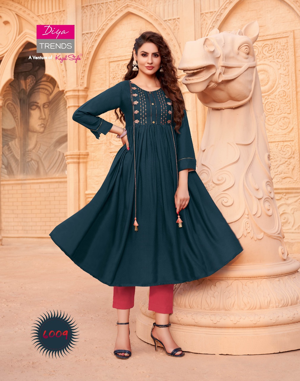 Diya Trends Ethnicity Vol 6 Designer Kurti Buy Branded Online Wholesale Shop