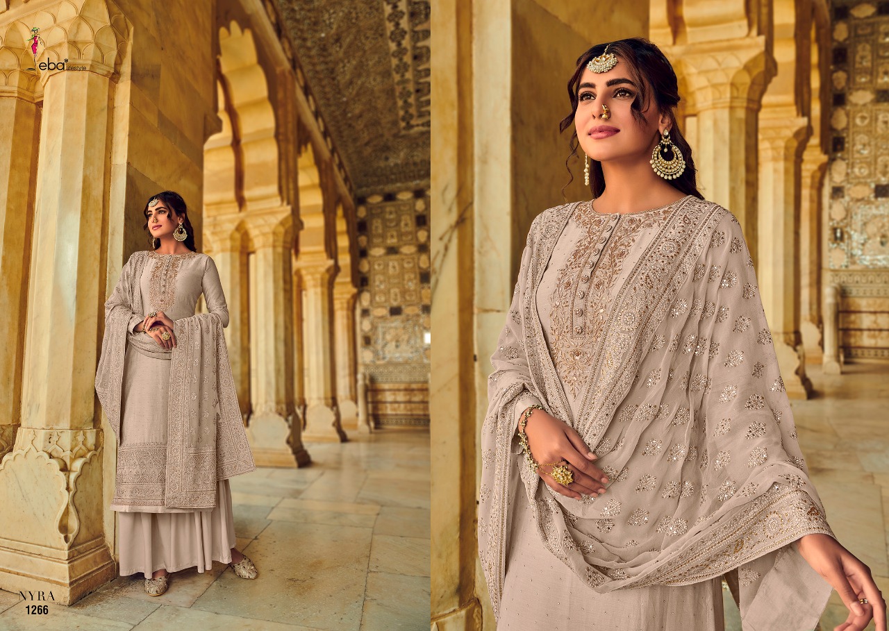 Eba Nayra Vol 1 Attractive Wedding Wear Designer Salwar Kameez Wholesale Rate