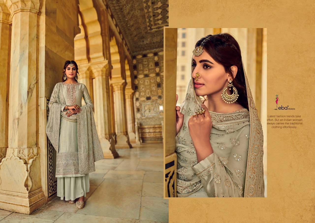 Eba Nayra Vol 1 Attractive Wedding Wear Designer Salwar Kameez Wholesale Rate