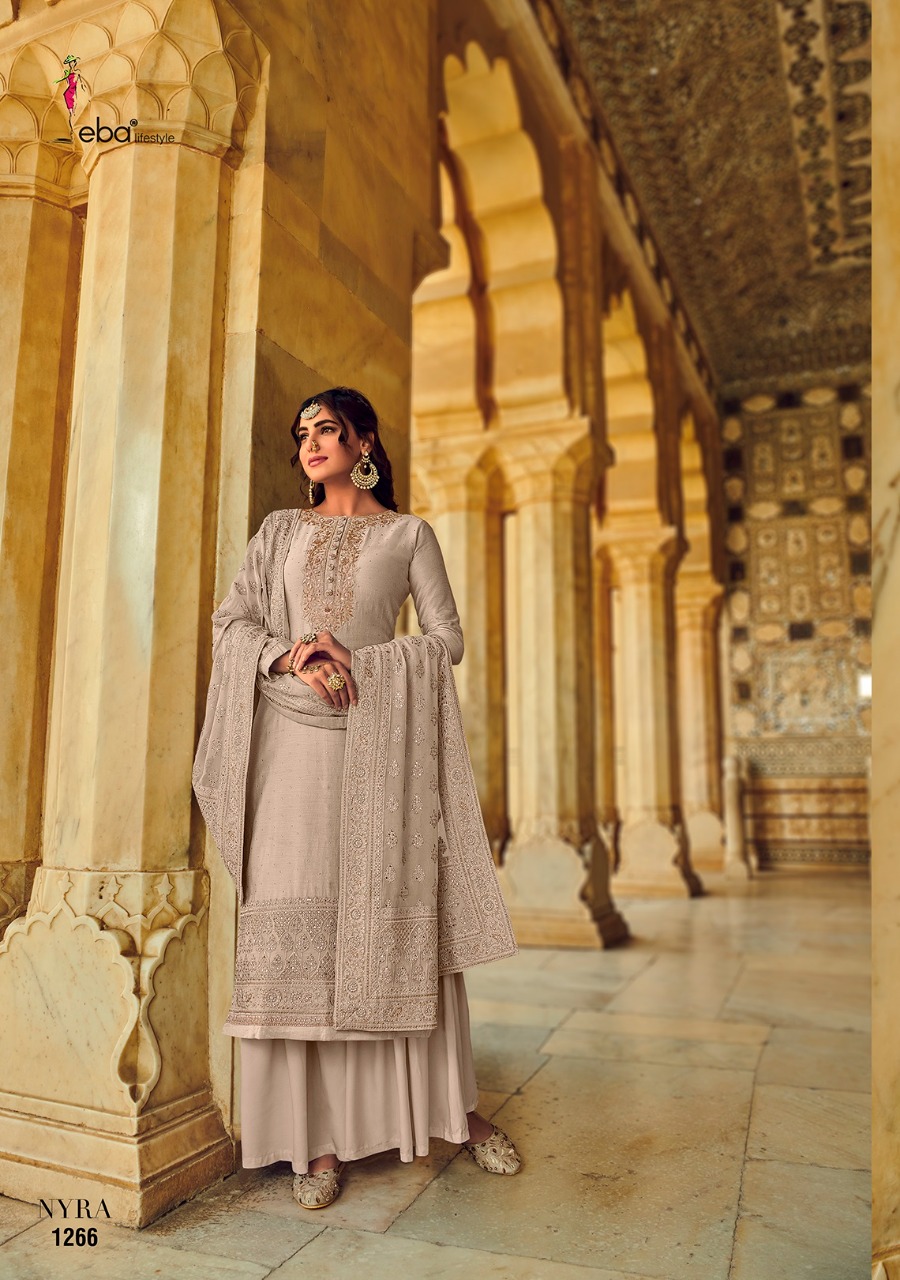 Eba Nayra Vol 1 Attractive Wedding Wear Designer Salwar Kameez Wholesale Rate