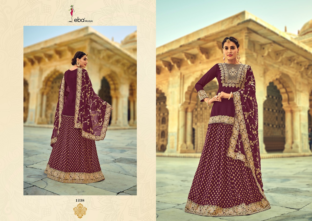 Eba Rasham O Riwaz Designer Eid Salwar Kameez Wholesale Catalog