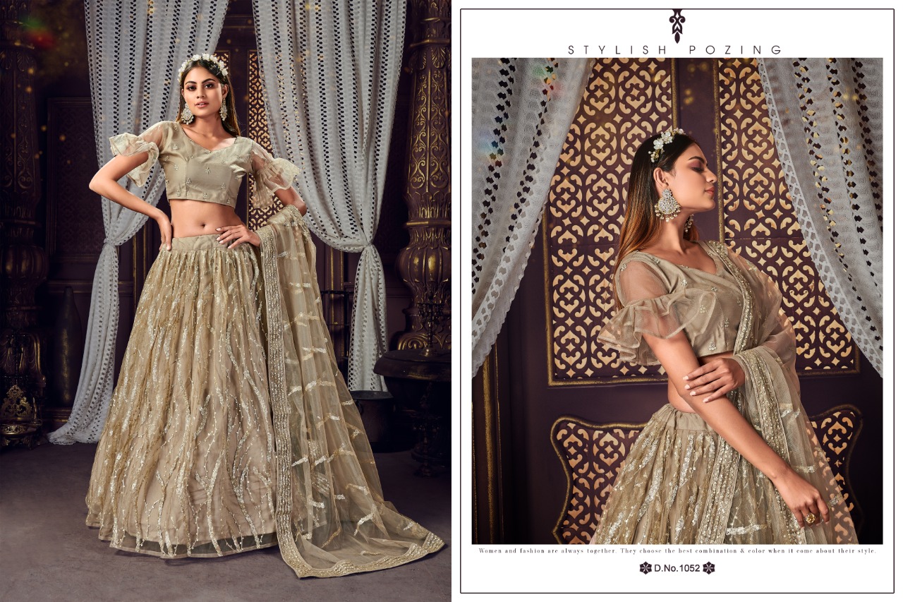 Fc New Launching  Fc New Lunching  D-1052 Buy Indian Net Lehenga Choli With Dupatta Buy Indian Net Lehenga Choli With Dupatta