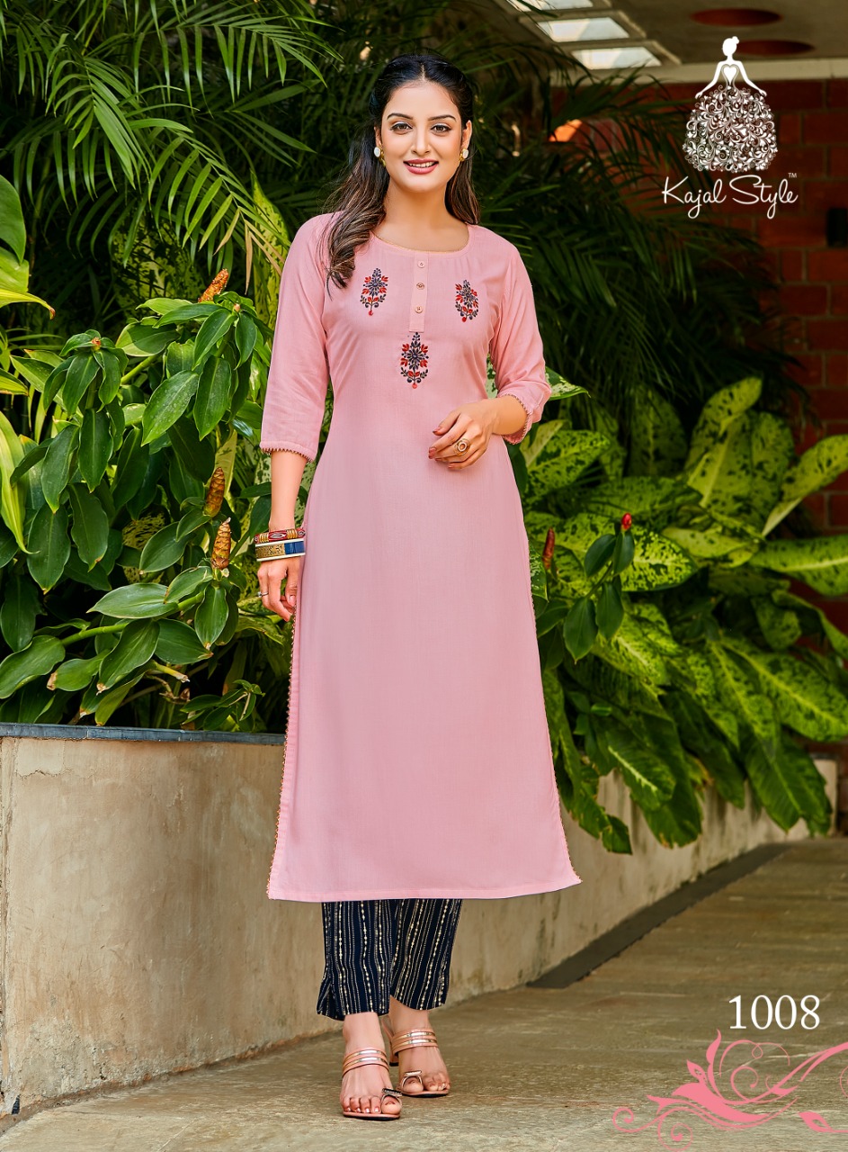 Fashion Dream Vol 1 Buy  Kajal Style Casual Wear Kurti With Bottom  Designer Kurtis Wholesale Price Online Surat