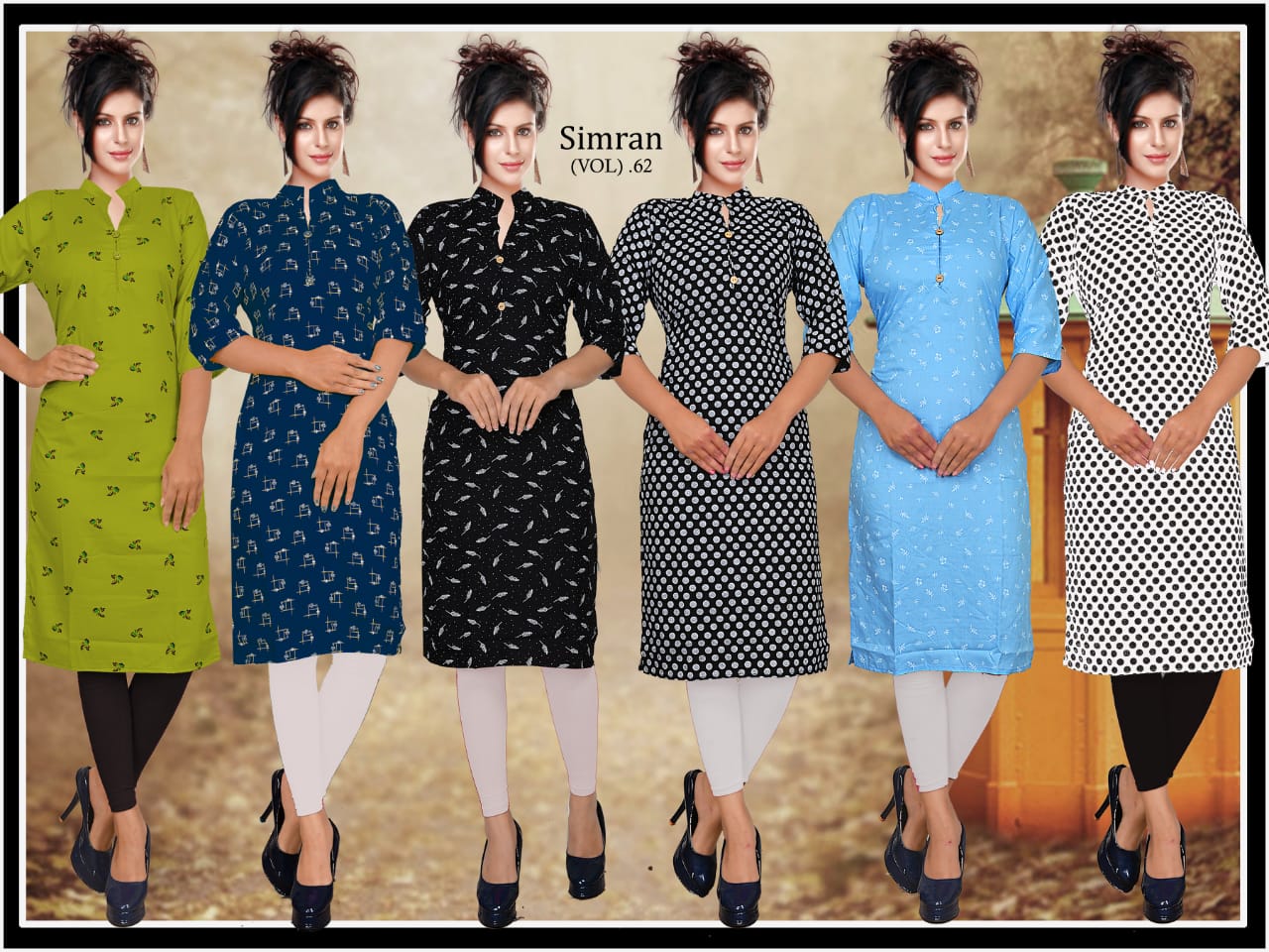 Fc Colors  Vol 17 Casual Wear Wholesale Kurtis In Surat