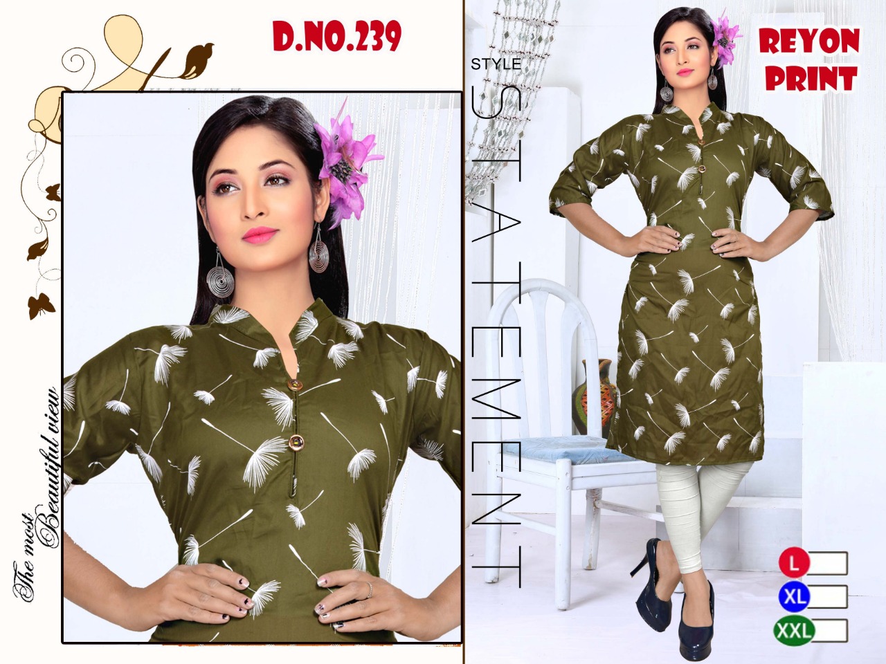 Fc Presents Colors Vol 5 Casual  Kurti Wear