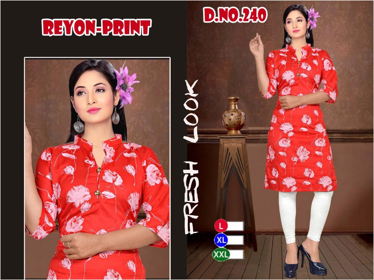 Fc Presents Colors Vol 5 Casual  Kurti Wear
