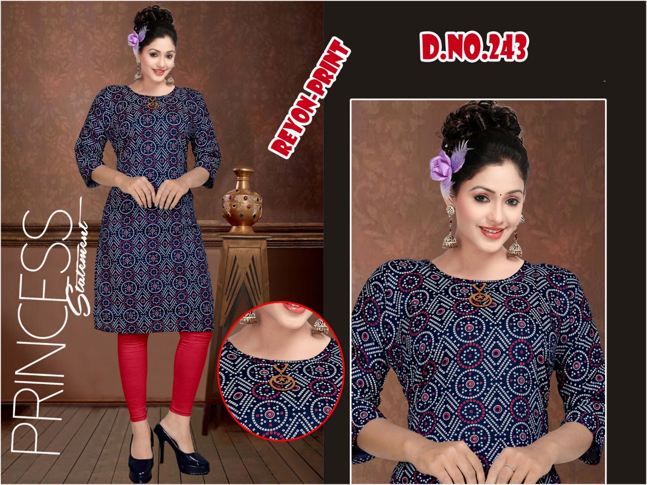 Fc Presents Colors Vol 5 Casual  Kurti Wear