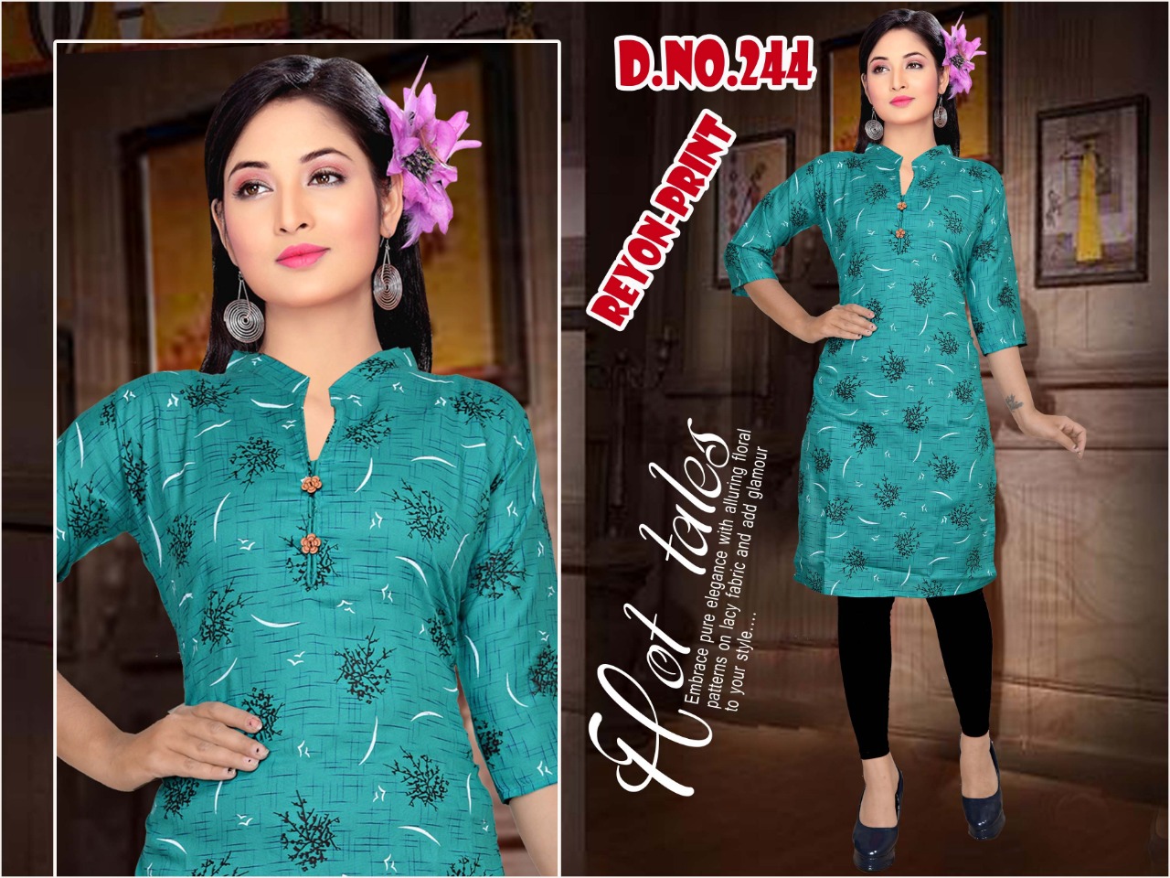 Fc Presents Colors Vol 5 Casual  Kurti Wear
