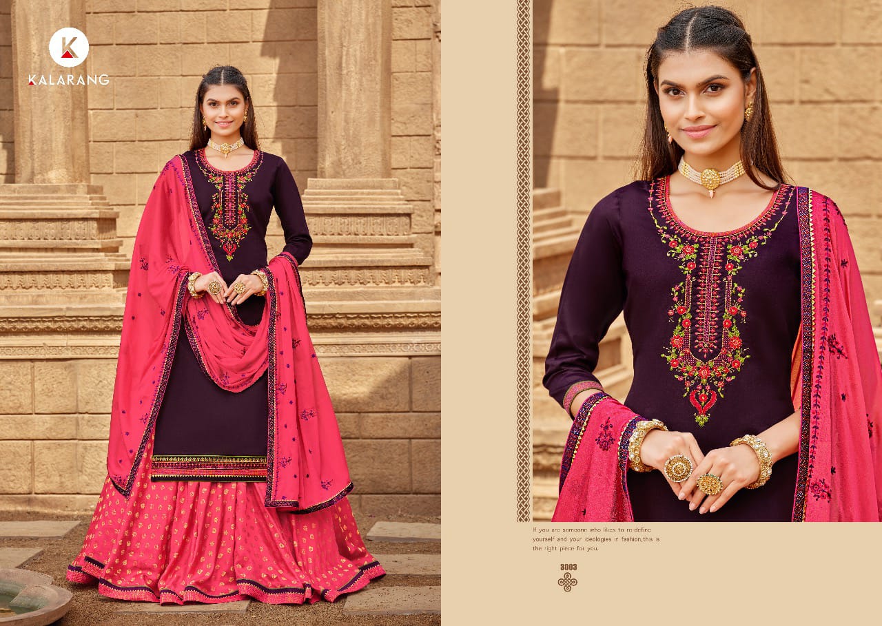 Kalarang Launching  Black Berry Vol 4  Cotton Dress Design