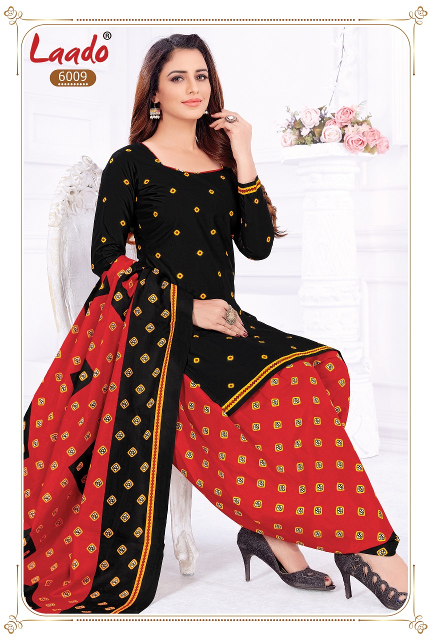 Laado Priti Patiyala  Vol 6 Wholesale Cotton Dress Material With Best Rate