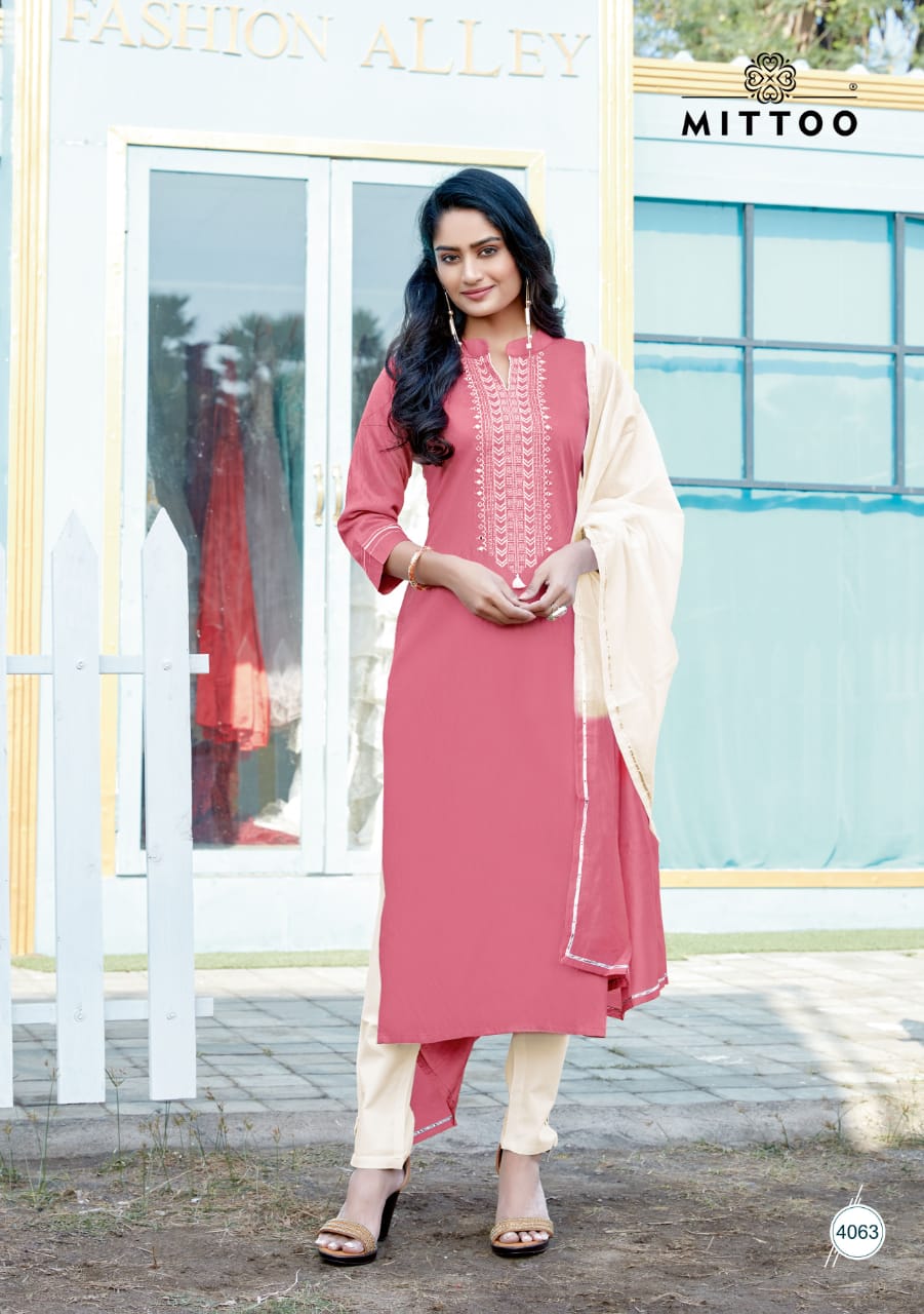 Mittoo Kurti Collection Mahendi Mittoo Kurit Wholesaler Manufacturer  Readymade Cataolg