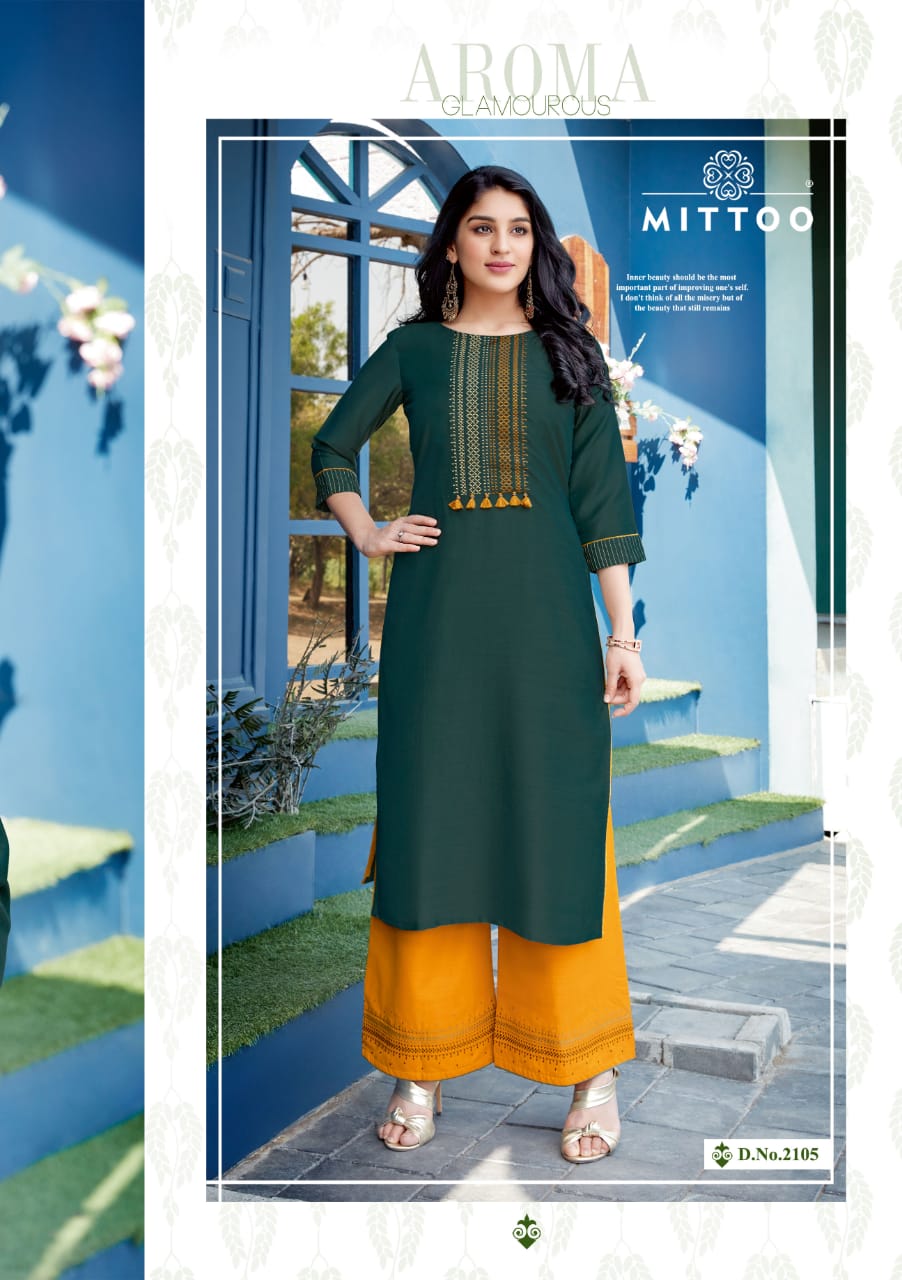 Mittoo Panghat Vol 16 Buy Wholesale Designer Kurti With Bottom In India