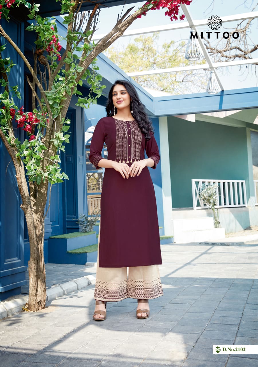 Mittoo Panghat Vol 16 Buy Wholesale Designer Kurti With Bottom In India