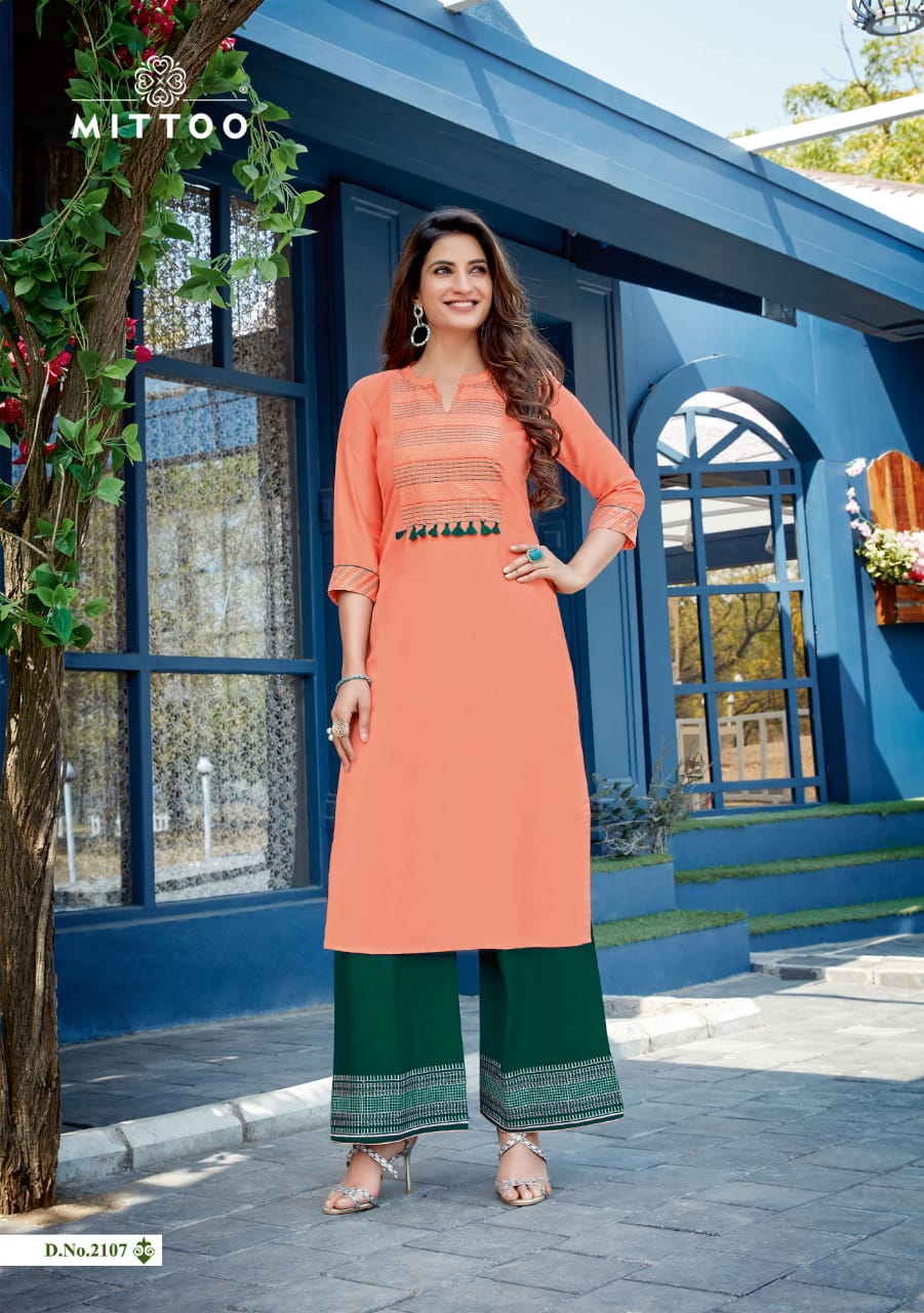 Mittoo Panghat Vol 16 Buy Wholesale Designer Kurti With Bottom In India