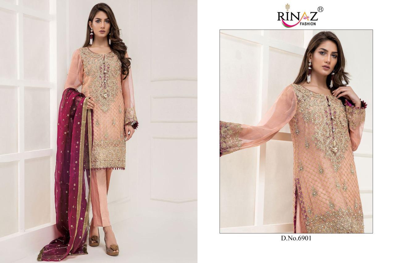 Rinaz Block Buster Hits Vol 10 Pakistani Style Heavy Worked Salwar Kameez