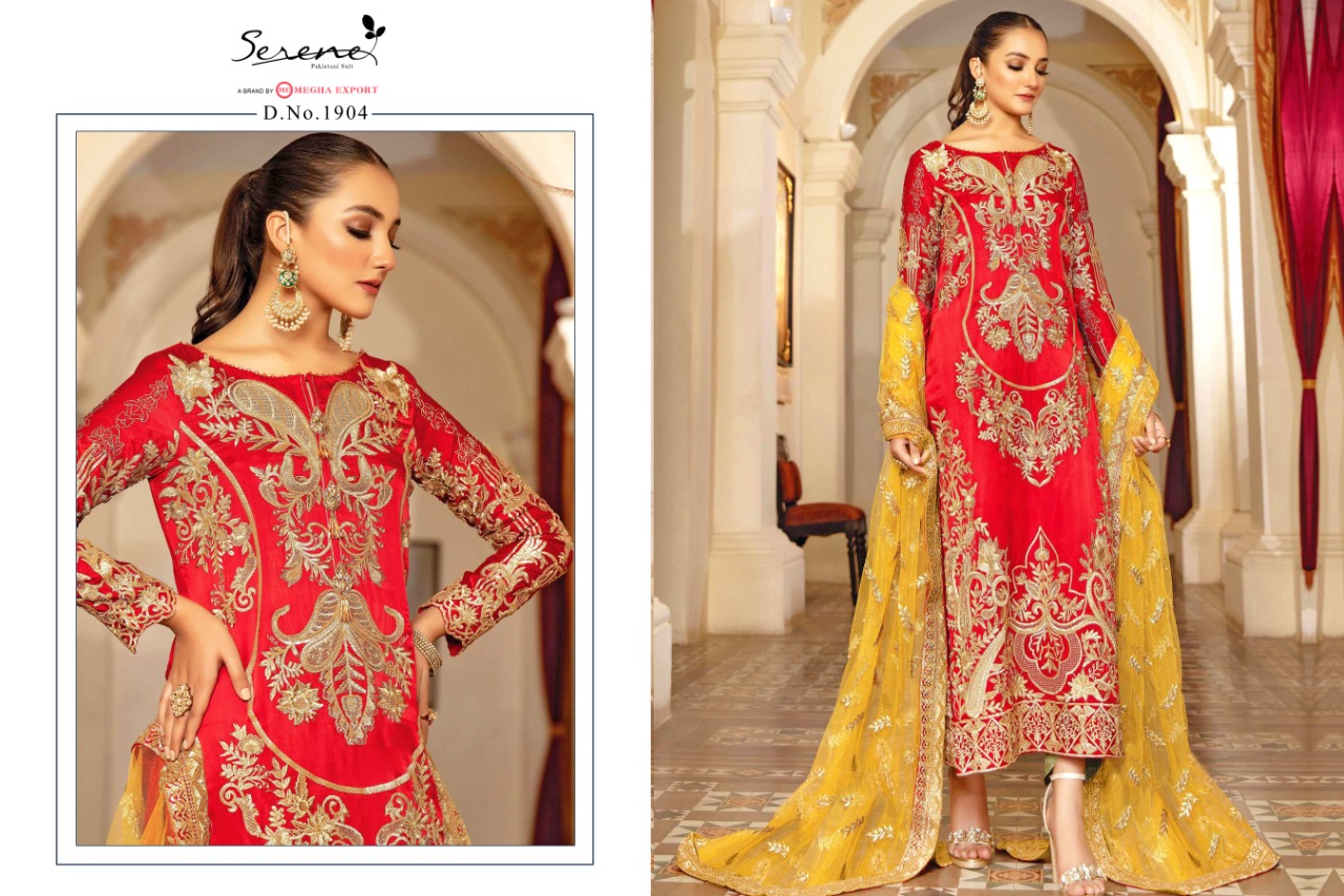 Serene La' More  Designer Pakistani Style Salwar Kameez