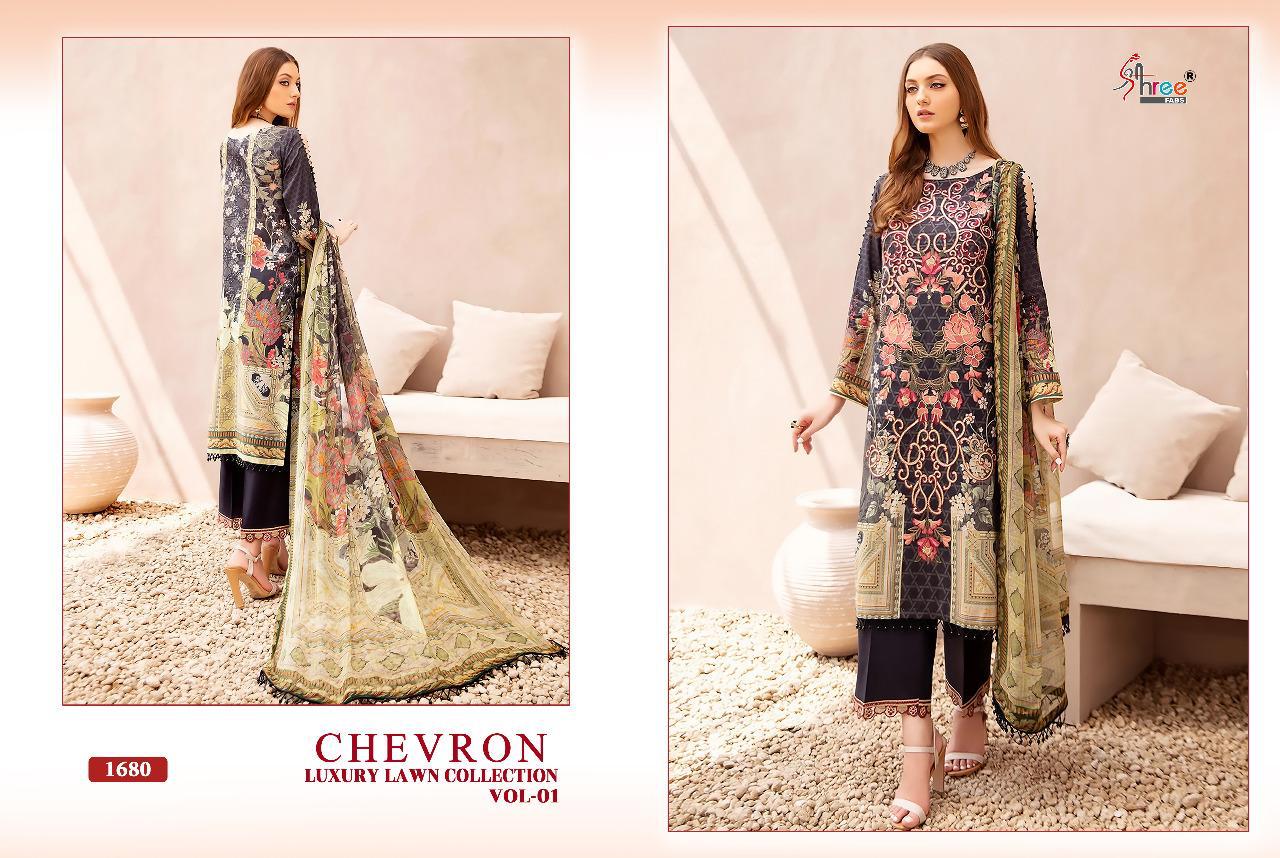 Shree Fab  Chevron Luxury Lawn Collection Vol 1  Latest Pakistani Salwar Kameez Suits Online