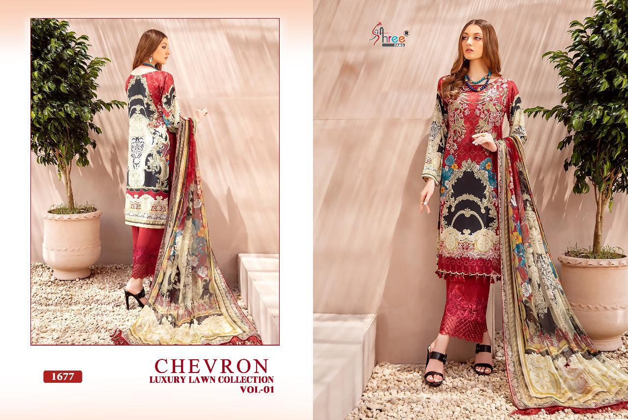 Shree Fab  Chevron Luxury Lawn Collection Vol 1  Latest Pakistani Salwar Kameez Suits Online