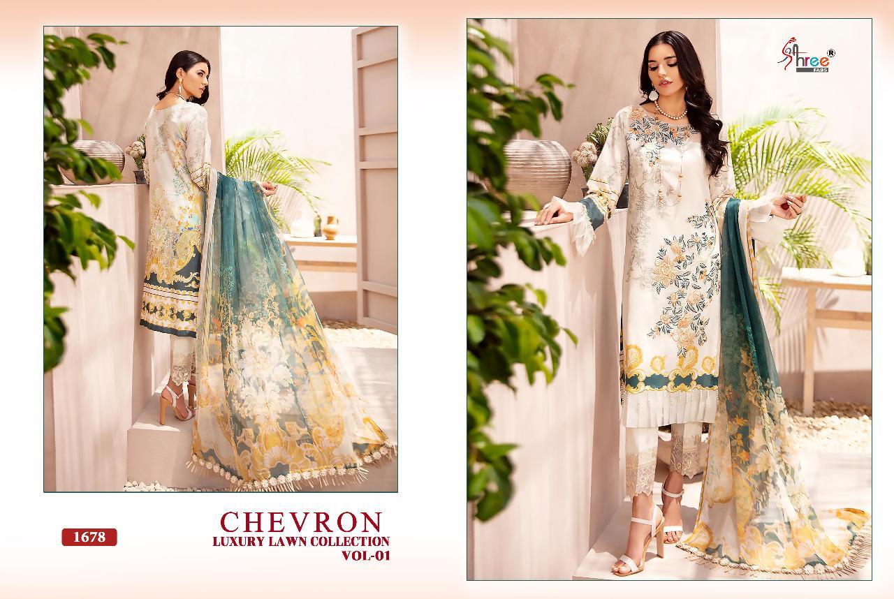 Shree Fab  Chevron Luxury Lawn Collection Vol 1  Latest Pakistani Salwar Kameez Suits Online