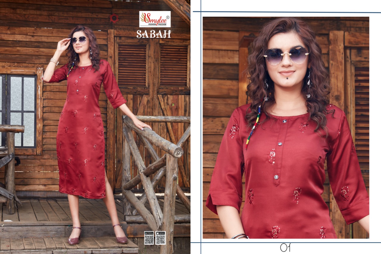 Smylee Sabah Women's Kurtis Online Designer Indian