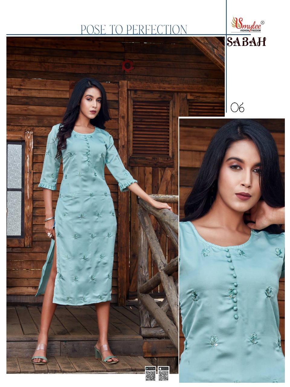 Smylee Sabah Women's Kurtis Online Designer Indian