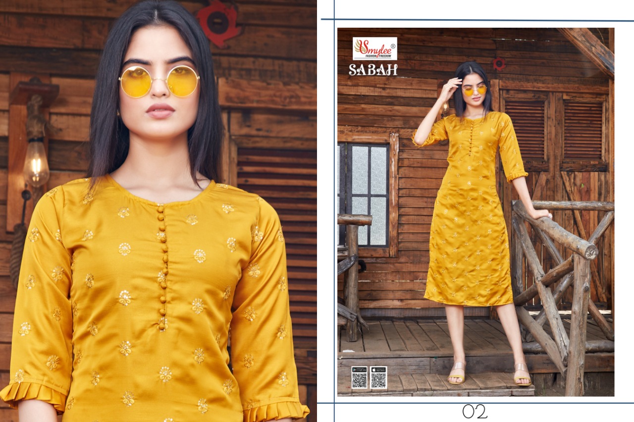 Smylee Sabah Women's Kurtis Online Designer Indian