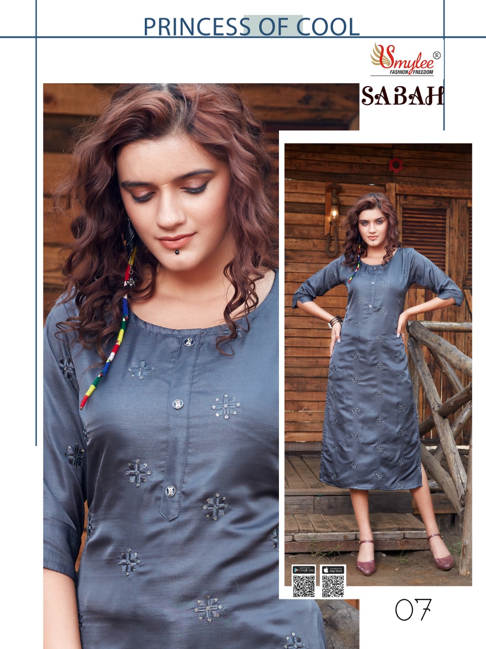 Smylee Sabah Women's Kurtis Online Designer Indian