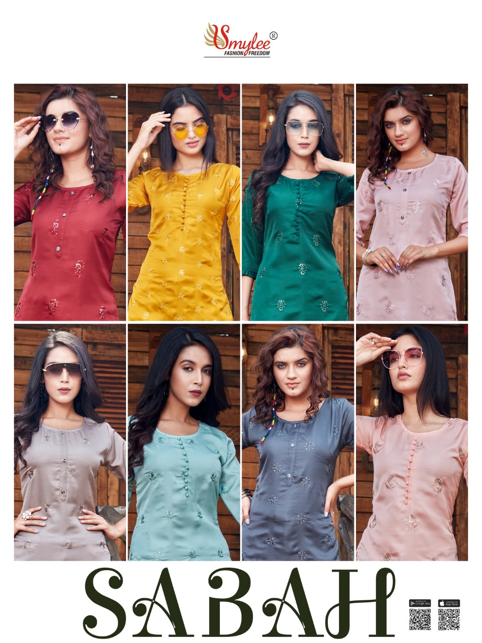 Smylee Sabah Women's Kurtis Online Designer Indian
