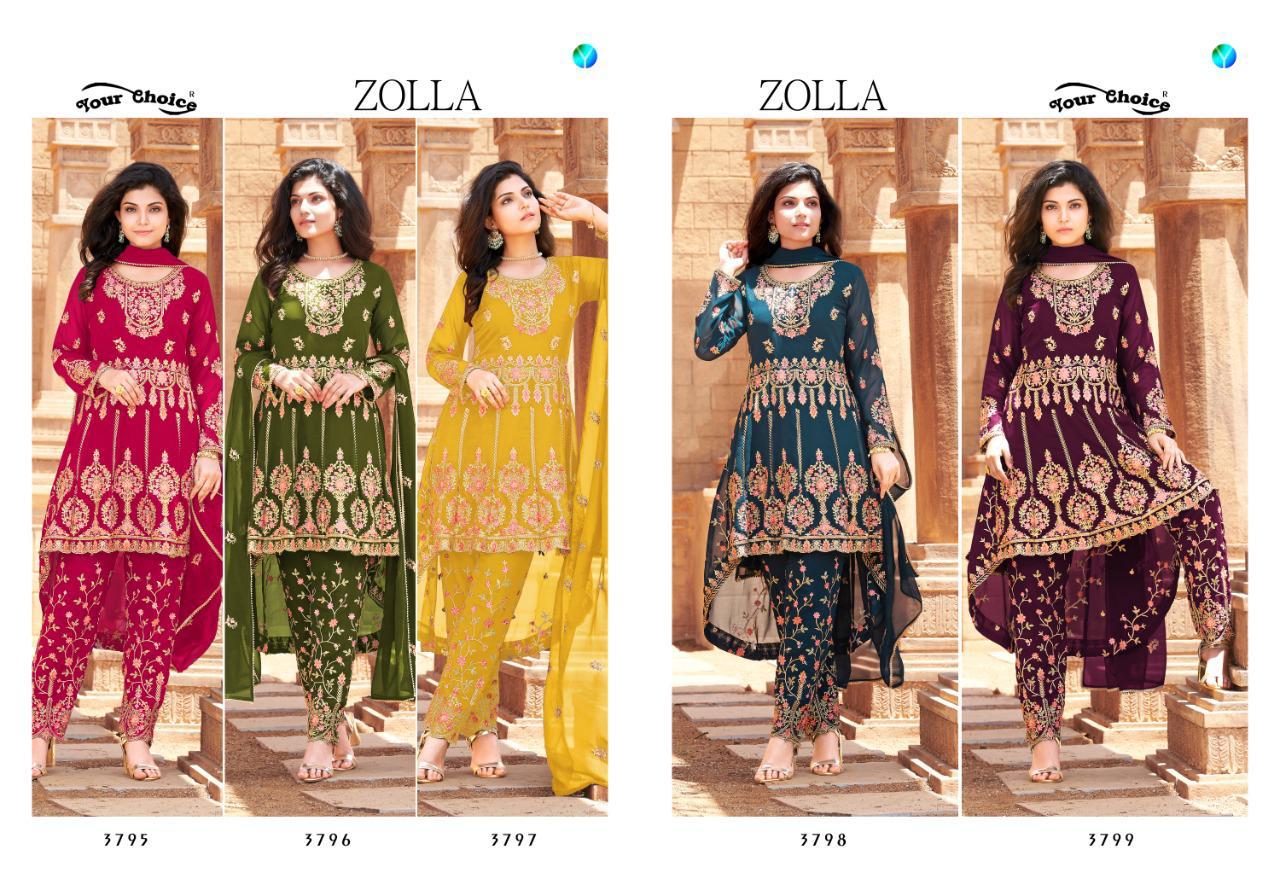 Y.c Zolla Ramzan Special Bridal Salwar Suits Catalog In Online