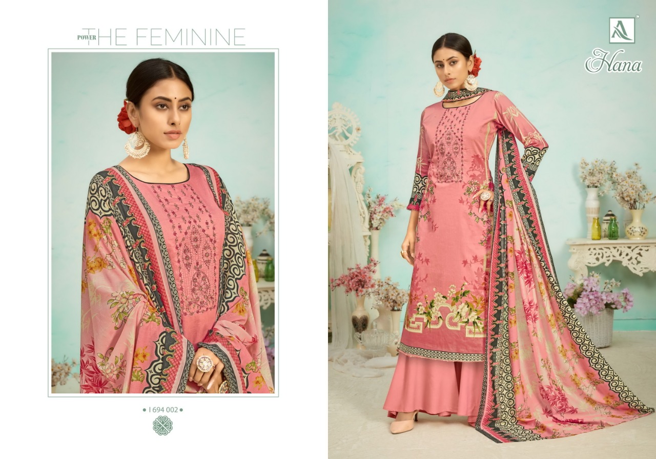 Alok Hana Wholesale Cotton Dress Material