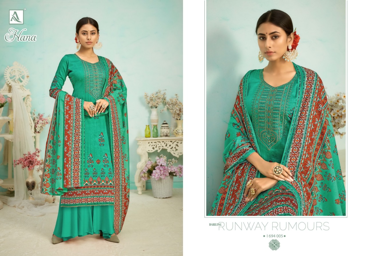 Alok Hana Wholesale Cotton Dress Material