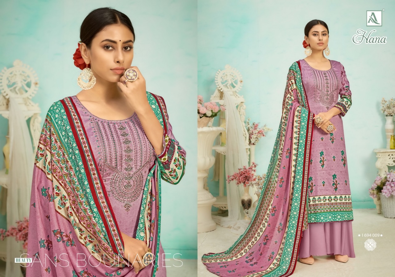 Alok Hana Wholesale Cotton Dress Material