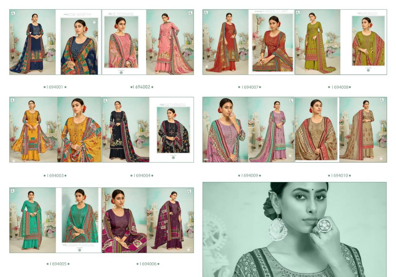 Alok Hana Wholesale Cotton Dress Material