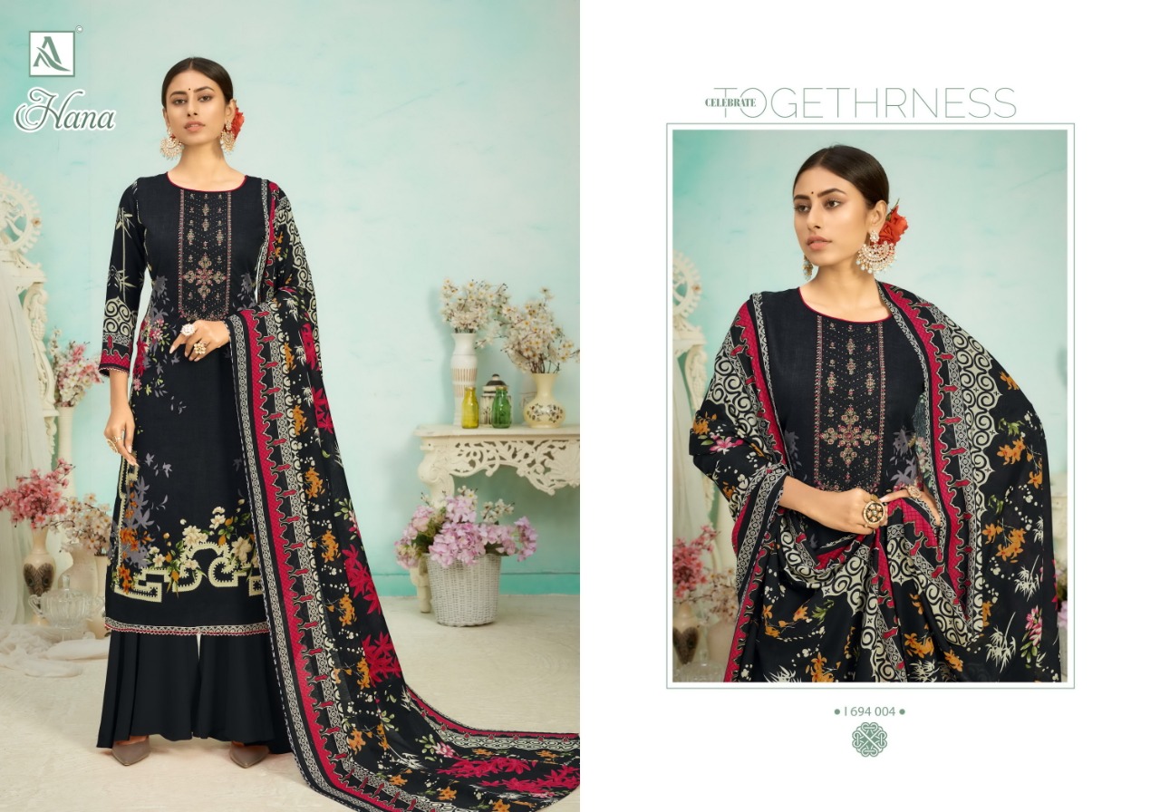 Alok Hana Wholesale Cotton Dress Material