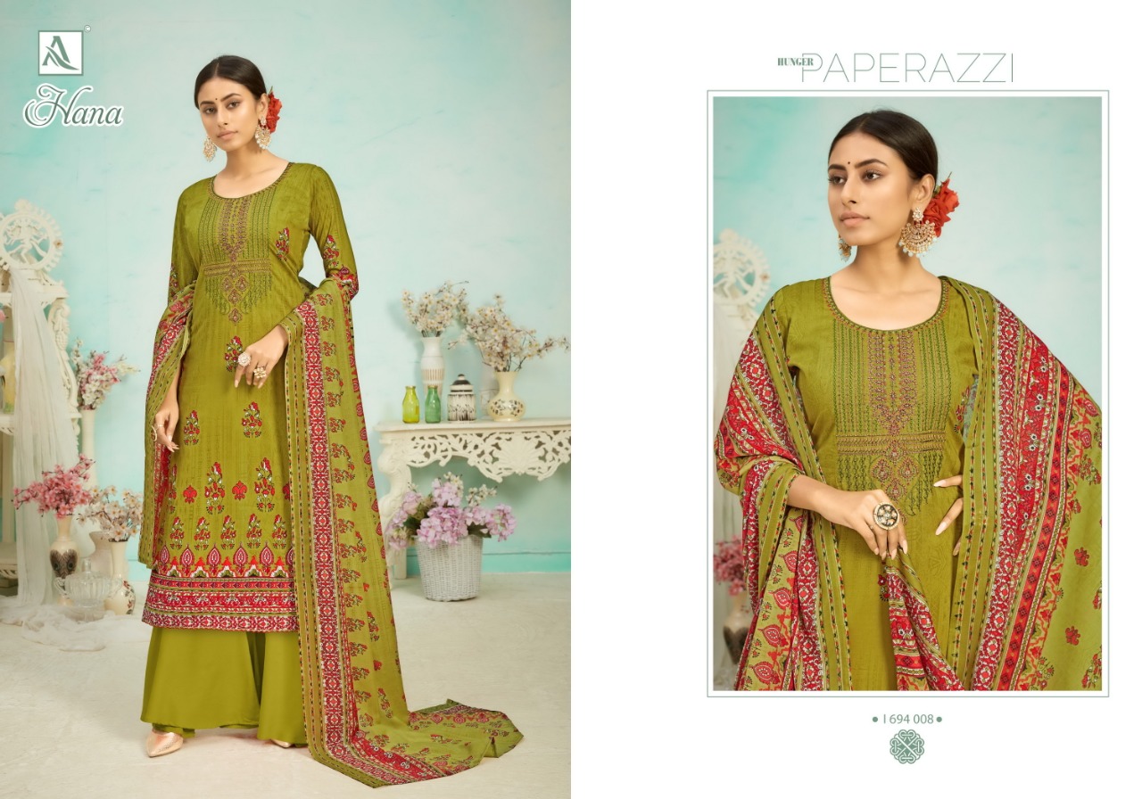 Alok Hana Wholesale Cotton Dress Material