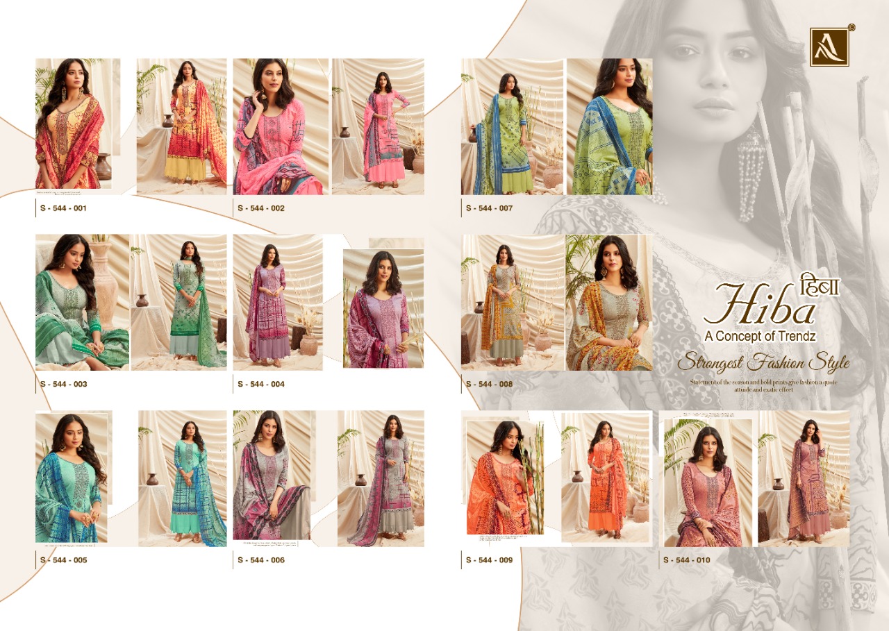 Alok Hiba Buy Cotton Dress Material Online In India